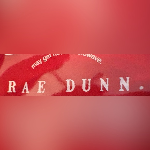 Rae Dunn Red and White Happy Holidays Mug - Picture 2 of 4